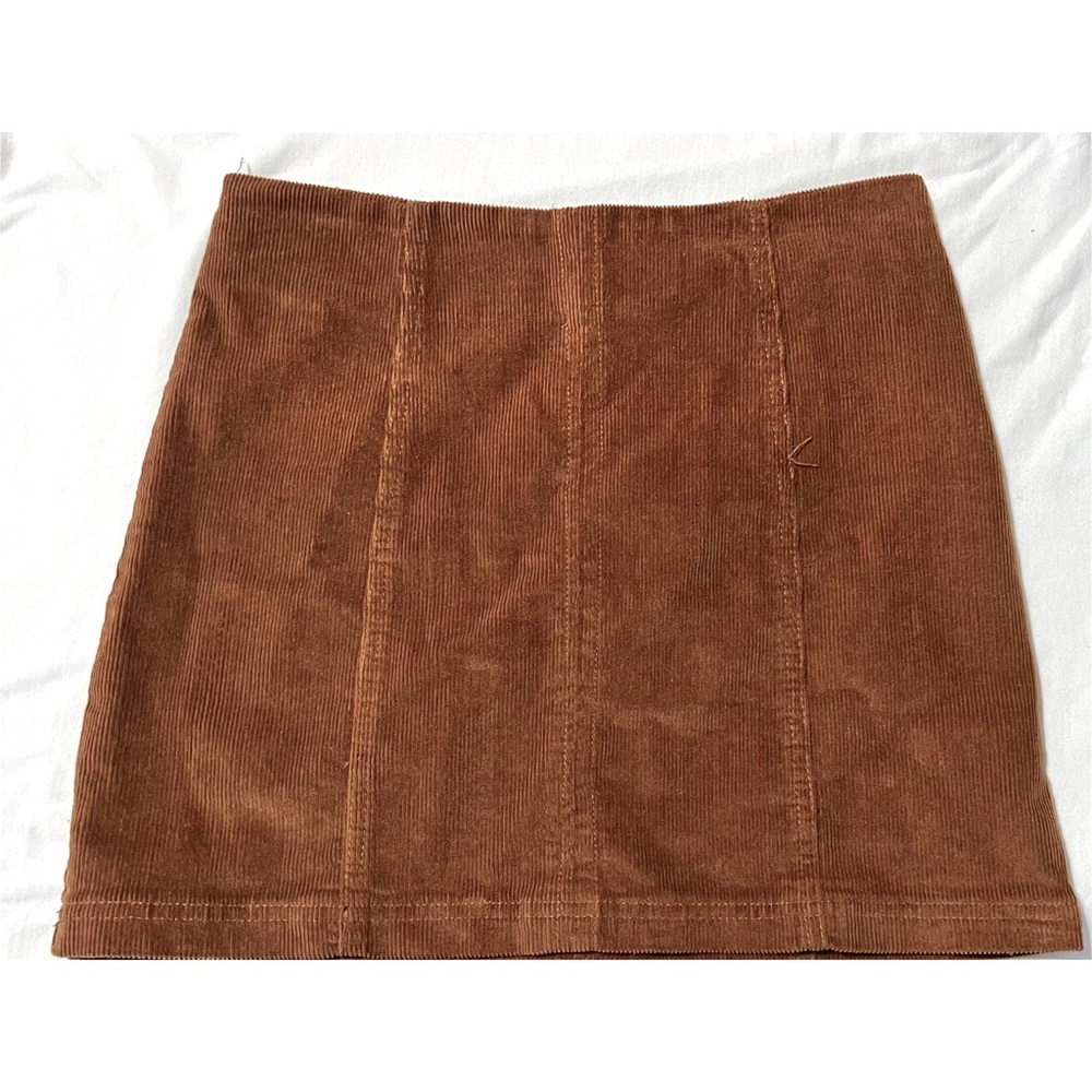 Brown Mini Skirt